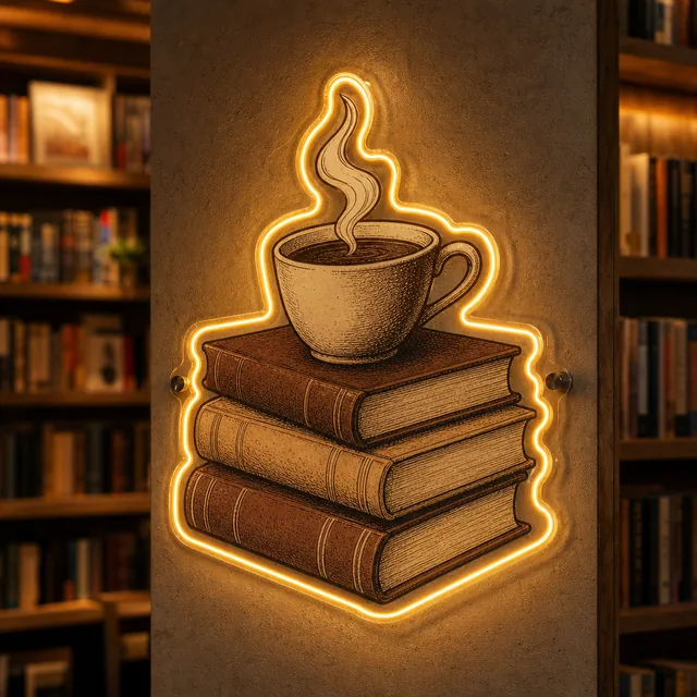 كتب وقهوة